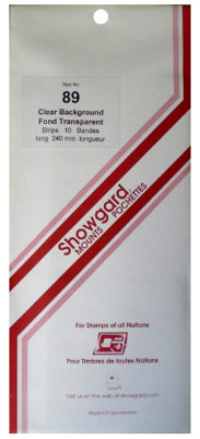 Showgard Showgard Mounts - 240mm Strips (Clear) - 89x240mm