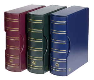 Grande G Classic 4 Ring Certified Coin Slab Album with Slip Case (6 Pages) Green