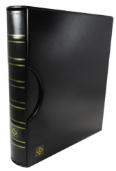 Grande Classic 3 Ring Certified Coin Slab Album with Slip Case (4 Pages) Black