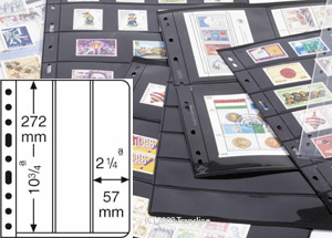 3 Pocket Vertical VARIO Sheets, Clear - VARIO3VC