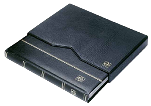 Premium Stock Books with 32 Black Pages and Clear  Interleaves (Green) - LZS4/16NGR