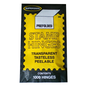 Supersafe Hinges - Package of 1000, Pre-folded