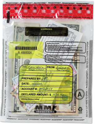 Tamper Evident 12x16 Clear Deal Bag -100/pack