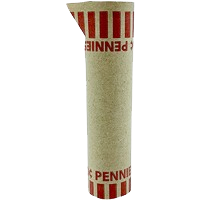 Nested Preformed Penny Tube Coin Wrappers