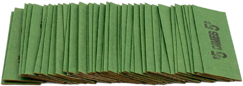 Flat Dime Coin Wrappers