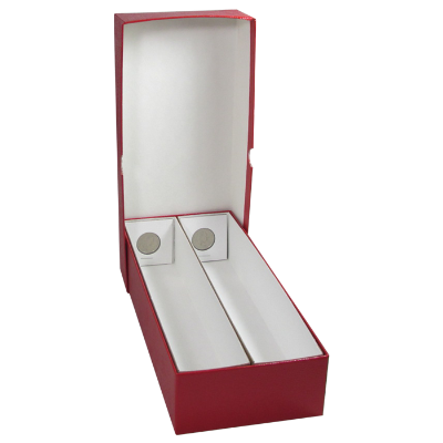 Double Row 2x2 Box - 10"- Red