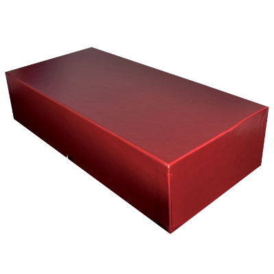 Double Row Slab Box - 12" - Maroon