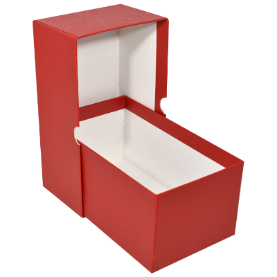 Modern Size Currency Box - Red