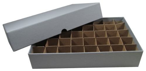 Small Dollar Tube Box - Holds 40 Tubes