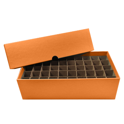 Quarter Tube Boxes - Holds 50 Tubes