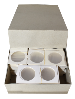 Paper 2.5x2.5 - Bulk Crown Size (500/box)
