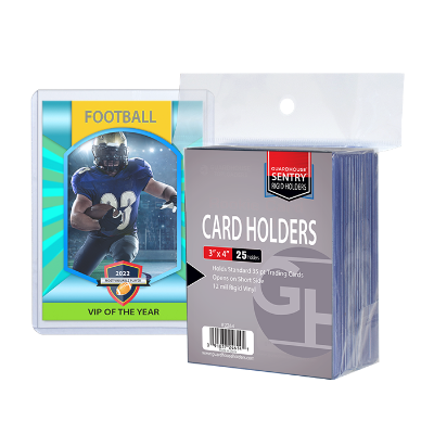 Trading Card Sentry Holders - 3x4 - 35pt