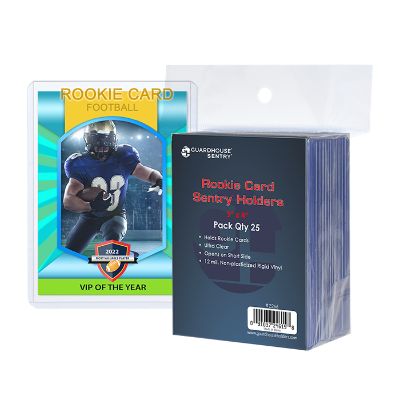 Rookie Card Sentry Holders - 3x4