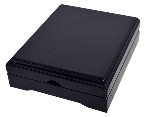 Wood Piano Finish Display Box - 1 Slab