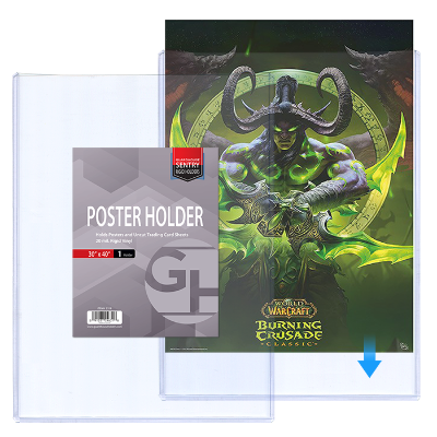 Trading Card Sheet Sentry Holders - 30x40