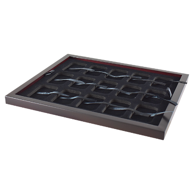 1 oz Bar Capsule Tray - Holds 15 of 1 oz Silver Bar Capsules