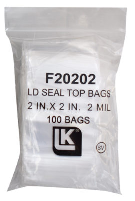 Zip Lock Bag - 2x2 (2 Mil)