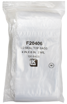 Zip Lock Bag - 4x6 (2 Mil)