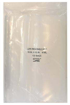 Zip Lock Bag - 10x10" (4mil)