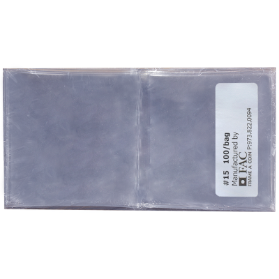 2 1/2x2 1/2 Coin Flips - 100 per pack