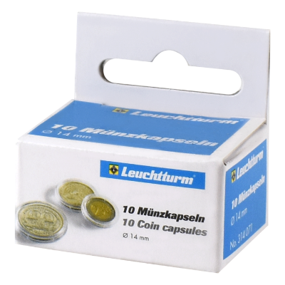 14mm - Coin Capsules (pack of 10)