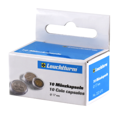 17mm - Coin Capsules (pack of 10)