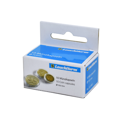 19.5mm - Coin Capsules (pack of 10)