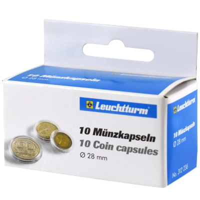 28mm - Coin Capsules (pack of 10)
