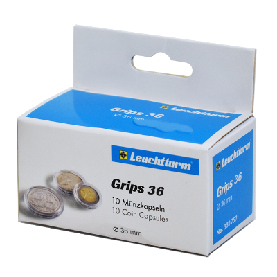 36mm - Coin Capsules (pack of 10)