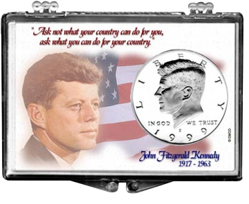 Kennedy Half Dollar - Flag