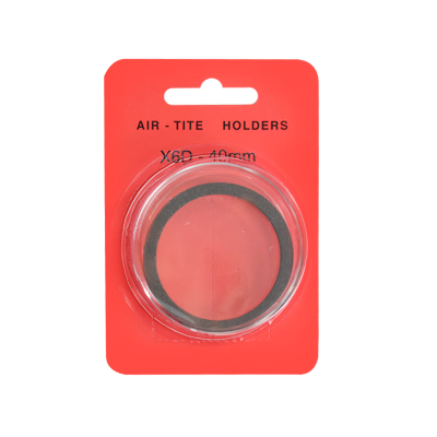 Air-Tite 40 mm Black Ring-Fit High Relief X6D Retail Pack