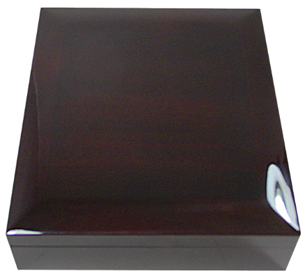 Oversized NGC Slab Box with Dome Lid and Piano Finish