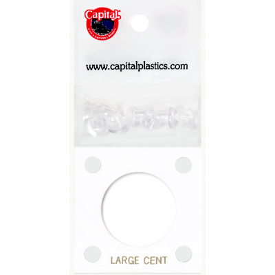 Capital Plastics 144 Coin Holder - Large Cent, 29mm
