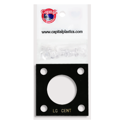 Capital Plastics 144 Coin Holder - Large Cent