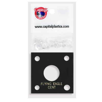 Capital Plastics 144 Coin Holder - Flying Eagle