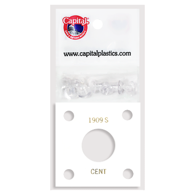 Capital Plastics 144 Coin Holder - 1909S Cent