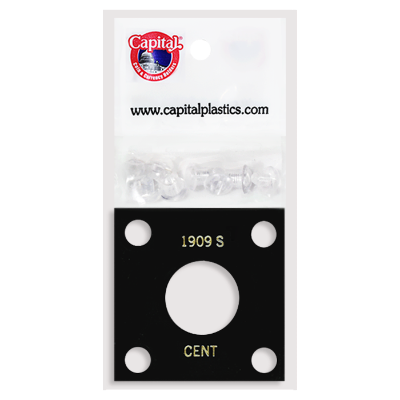 Capital Plastics 144 Coin Holder - 1909S Cent