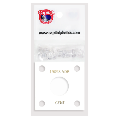 Capital Plastics 144 Coin Holder - 1909S VDB