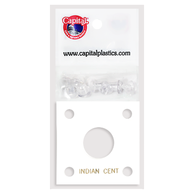 Capital Plastics 144 Coin Holder - Indian Cent