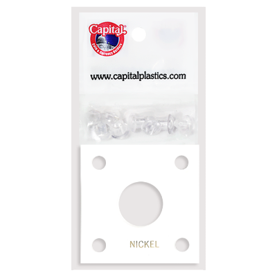 Capital Plastics 144 Coin Holder - Nickel