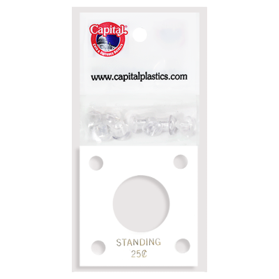 Capital Plastics 144 Coin Holder - Standing Liberty Quarter