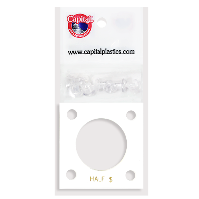 Capital Plastics 144 Coin Holder - Half Dollar