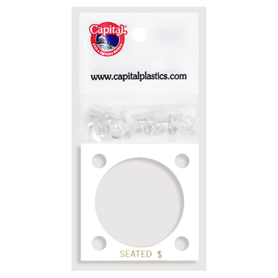 Capital Plastics 144 Coin Holder - Seated Liberty Dollar