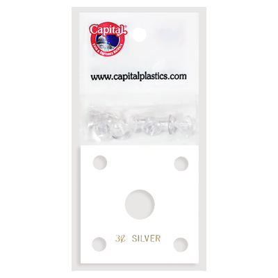 Capital Plastics 144 Coin Holder - 3c Silver
