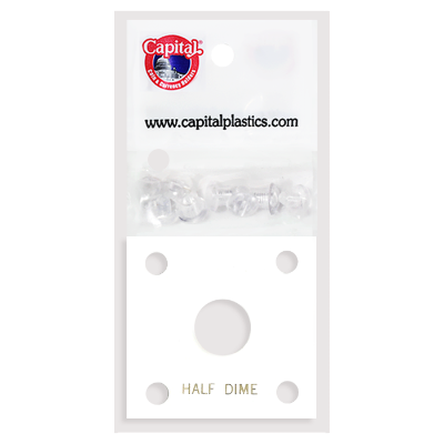 Capital Plastics 144 Coin Holder - Half Dime