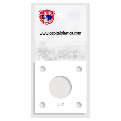 Capital Plastics 144 Coin Holder - 20 Cents