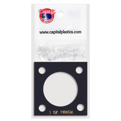 Capital Plastics 144 Coin Holder - 1 oz. Panda