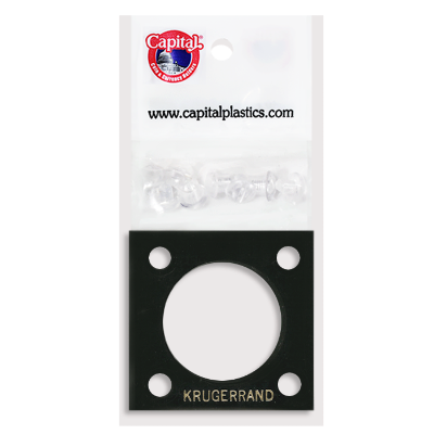 Capital Plastics 144 Coin Holder - 1 oz. Krug