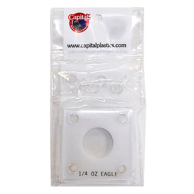 Capital Plastics 144 Coin Holder - 1/4 oz. Gold Eagle