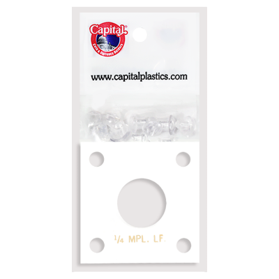 Capital Plastics 144 Coin Holder - 1/4 oz. Maple